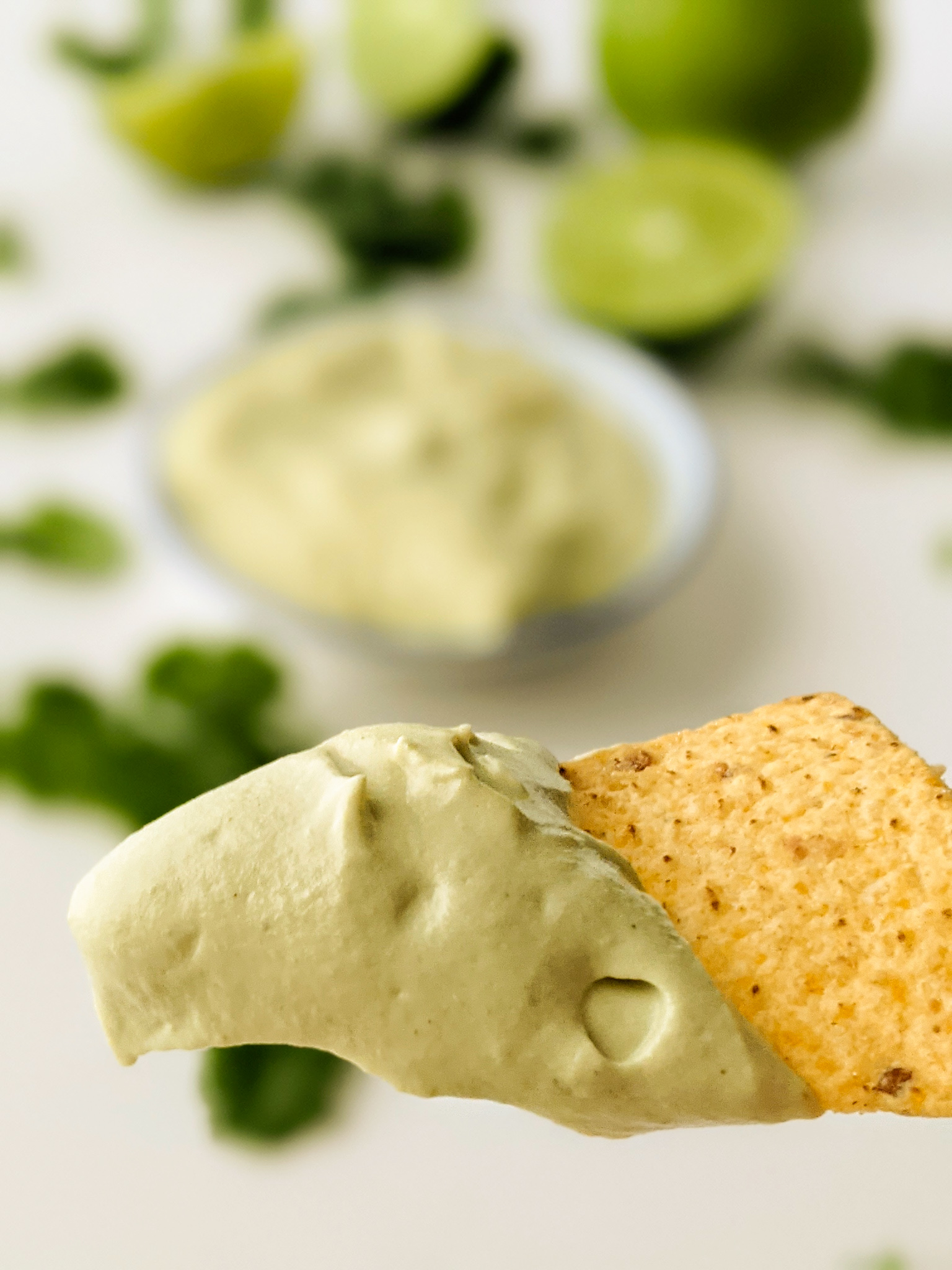 7-Ingredient Vegan Cilantro Lime Sour Cream Recipe