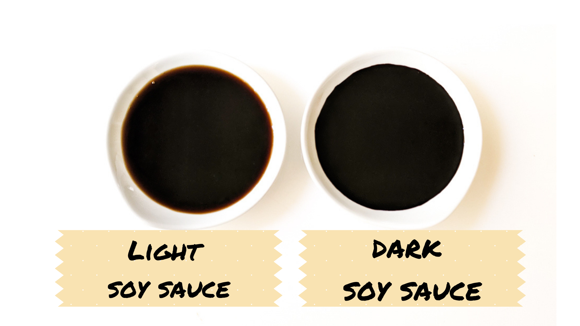 The Difference Between Light and Dark Soy Sauce